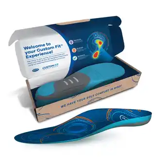 Walmart Dr. Scholls Custom Fit Orthotics Full Length Inserts, CF 660, Customized for Your Foot & Arch offer