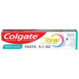 Walmart Colgate Total Active Prevention Fresh Mint Toothpaste, 5.1 oz offer