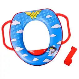 Walmart DC Comics Wonder Women Soft Potty Training Seat with Storage Hook, Toddlers 12+ Months, Unisex offer