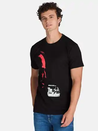 Walmart The Godfather Men's & Big Men's Cotton Graphic Print Tee Shirt, Sizes S-3XL offer