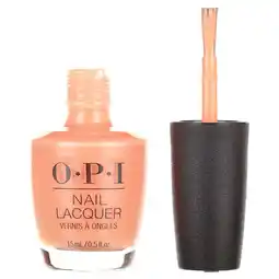 Walmart OPI Nail Lacquer, Apricot AF, 0.5 fl oz offer