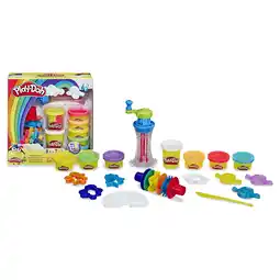Walmart Play-Doh Rainbow Twirl Play Dough Set - 8 Colors, 10 Ounces offer