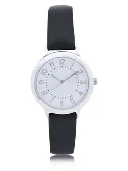 Walmart Time and Tru Adult Female Watch in Silver Case (42048WML) offer