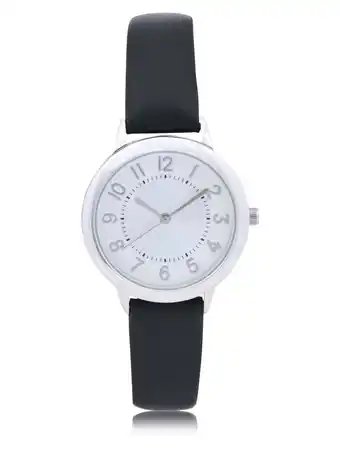 Walmart Time and Tru Adult Female Watch in Silver Case (42048WML) offer