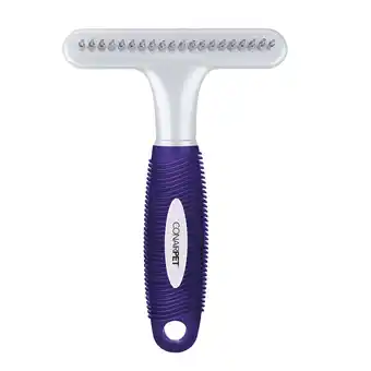 Walmart CONAIRPET Medium Deshedding Undercoat Rake for Dogs and Cats offer
