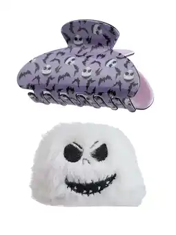 Walmart Disney Women's Nightmare Before Christmas Claw Clip Set, 2-Piece, One Size Fits Most offer