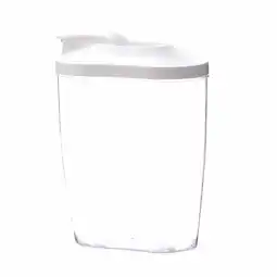 Walmart Vadktai All-Purpose Clear Plastic Cereal Storage Container with Pour Spout offer