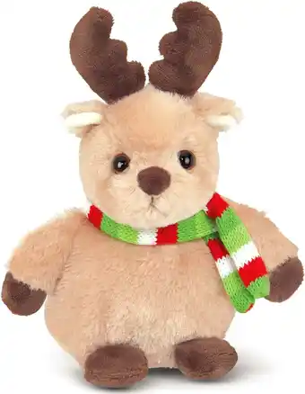 Walmart Bearington Bucky Reindeer Stuffed Animal, 7 Inch Christmas Plush Gifts for Kids offer