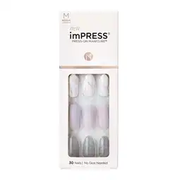 Walmart imPRESS Press-on Manicure - Climb Up, Medium, Almond offer