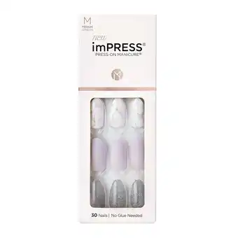 Walmart imPRESS Press-on Manicure - Climb Up, Medium, Almond offer