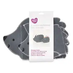 Walmart Parent's Choice 2-Piece Hedgehog Felt Storage Organizer offer