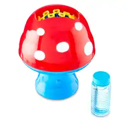 Walmart Play Day Battery Operated Mushroom Bubble Blower Toy offer
