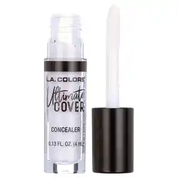 Walmart L.A. COLORS Concealer, Ultimate Cover, White, 0.13 fl oz offer