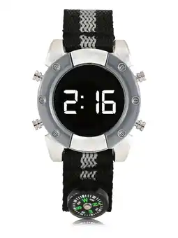 Walmart WN5026WM Wondernation Kids LED Watch with Nylon Strap w Compass offer