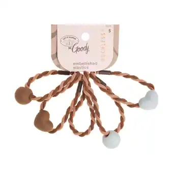 Walmart Goody Tru X Let It Happen Collab Ouchless Embellished Charm Elastics, 5 CT offer
