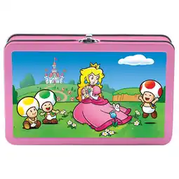 Walmart Find It 3D Tin Pencil Box Princess Peach for School Supplies, New Condition, FT07652 offer
