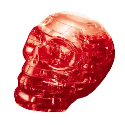 Walmart Original 3D Crystal Puzzles Skull 2 Pieces BePuzzled Plastic 3D Puzzles offer