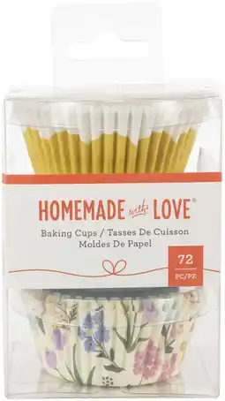 Walmart American Crafts Home Made With Love Baking Cups Bouquet, 72pc offer