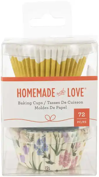Walmart American Crafts Home Made With Love Baking Cups Bouquet, 72pc offer