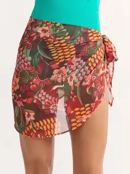 Walmart Sofia by Sofia Vergara Women's and Women's Plus Size Sarong, Sizes S/M-1X/2X offer