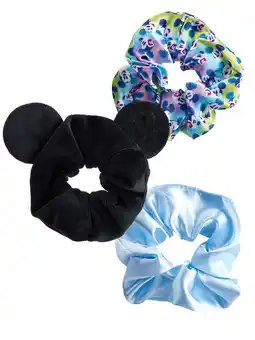 Walmart Disney Womens Mickey Mouse Scrunchie Set, 3-Piece, One Size Fits Most offer