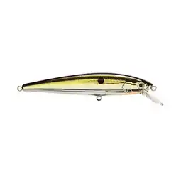 Walmart Strike King KVD Jerkbait 3 Hook Chrome Gold Black Jerkbait Lure offer