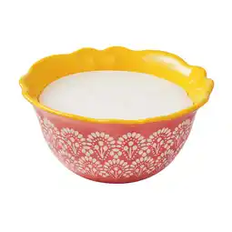 Walmart The Pioneer Woman Betsy 3-Wick Outdoor Citronella Candle, Pink offer