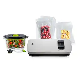 Walmart FoodSaver Vacuum Sealer Special Value Pack, Compact Machine with Bags offer