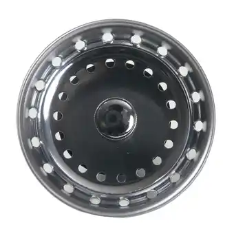 Walmart Mainstays Stainless Steel Kitchen Sink Strainer and Stopper Silver 3.16 offer