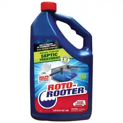 Walmart Roto-Rooter Septic Treatment, 64 oz offer