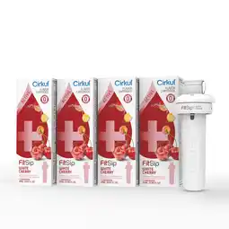Walmart Cirkul FitSip White Cherry Flavor Cartridge 4-Pack offer