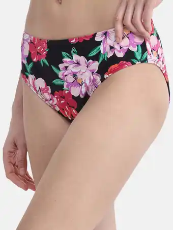 Walmart Time and Tru Women’s and Women’s Plus Floral Bikini Bottoms, Sizes S-2X offer