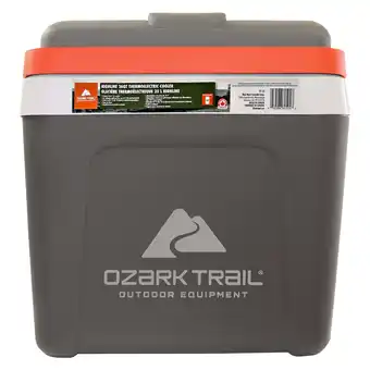 Walmart Ozark Trail Highline electric Cooler 30 Cans Portable Coolers Travel 24 L/26qt 12V Iceless, Grey offer