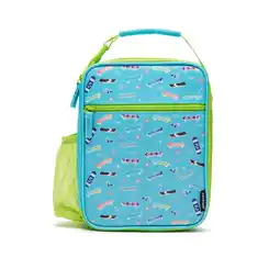 Walmart Contigo Kids Insulated Reusable Lunch Box with Antimicrobial Liner and Water Bottle Holder, in Blue offer