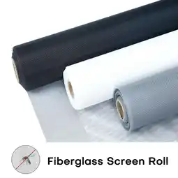 Walmart Window Fiberglass Screen Replacement Gray 48 x 100' Porch Patio Screen Mesh Roll DIY Custom offer
