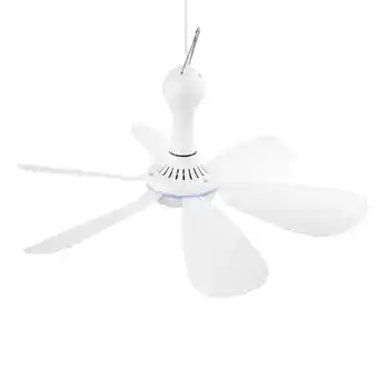 Walmart XISAOK USB 5V Mini Ceiling Fan Energy-Saving Silent Hanging Fans Cooler Long USB Fans offer