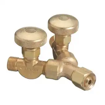 Walmart Western Enterprises Valved Y Connections, 200 PSIG, Brass, Female/Male, LH, 9/16 in - 18 offer