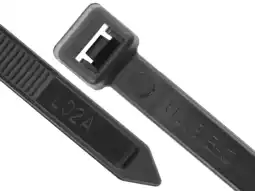 Walmart Secure Cable Ties 36 Inch Black UV Heavy Duty HVAC Cable Tie - 50 Pack offer