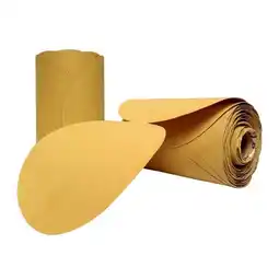 Walmart Starcke Abrasives 6 in. x NH Aluminum Oxide 514D Gold P80 PSA Disc Roll Grit - 100 per Roll offer