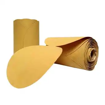 Walmart Starcke Abrasives 6 in. x NH Aluminum Oxide 514D Gold P80 PSA Disc Roll Grit - 100 per Roll offer