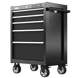 Walmart Craftsman S2000 26 in. 5 drawer Steel Rolling Tool Cabinet 37.5 in. H X 18 in. D offer
