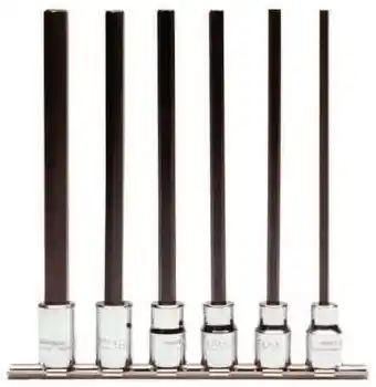 Walmart 6 Piece Metric Extra-Long Hex Bit Socket Sets, 3/8 in offer