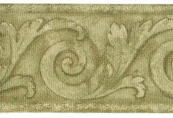 Walmart 879778 Vintage Scroll Green Architectural Wallpaper Border FDB05762 offer