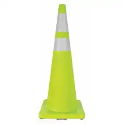Walmart Manufacturer Varies Traffic Cone,36 In.Fluorescent Lime 6FHA8 offer