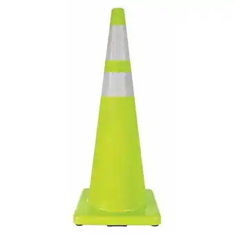 Walmart Manufacturer Varies Traffic Cone,36 In.Fluorescent Lime 6FHA8 offer