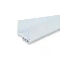 Walmart U-Shape Vinyl Adjustable Door Bottom - White | Polar Bear Weather Stripping - 1576SPB offer