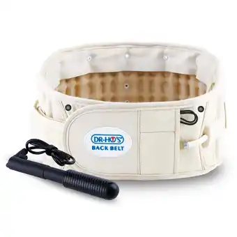 Walmart DR HO 3100UA WHITE 2IN1 STRETCH & SUPPORT DECOMPRESSION BELT offer