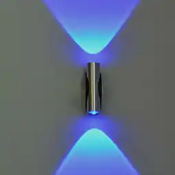Walmart VBVC Double-Headed Led Wall Lamp Home Sconce Bar Porch Wall Decor Ceiling Light Blue offer