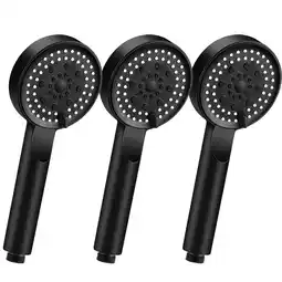 Walmart GINIHOMER Shower Head, 5 Settings High Pressure Shower Head, Anti-Leak and Adjustable, 3PCS offer