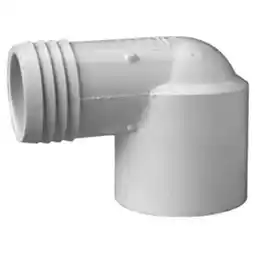 Walmart Manufacturer Varies Elbow,90 Degrees, 1 1/2 in,White,200 PSI 127957 offer